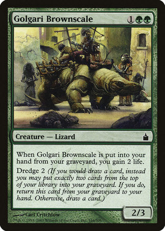 Golgari Brownscale [Ravnica: City of Guilds] | Eastridge Sports Cards & Games