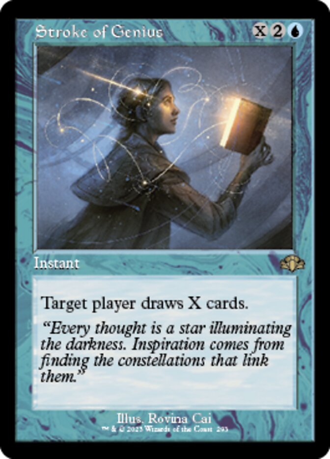 Stroke of Genius (Retro) [Dominaria Remastered] | Eastridge Sports Cards & Games