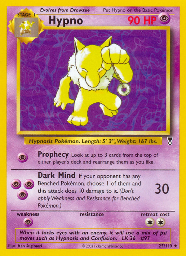 Hypno (25/110) [Legendary Collection] | Eastridge Sports Cards & Games