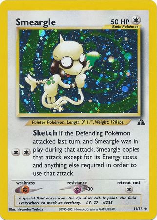 Smeargle (11/75) [Neo Discovery Unlimited] | Eastridge Sports Cards & Games