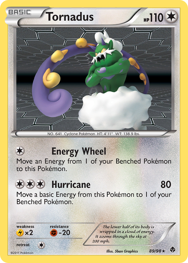 Tornadus (89/98) [Black & White: Emerging Powers] | Eastridge Sports Cards & Games