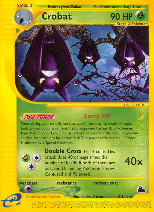 Crobat (6/144) [Skyridge] | Eastridge Sports Cards & Games