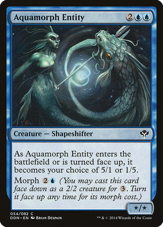 Aquamorph Entity [Duel Decks: Speed vs. Cunning] | Eastridge Sports Cards & Games