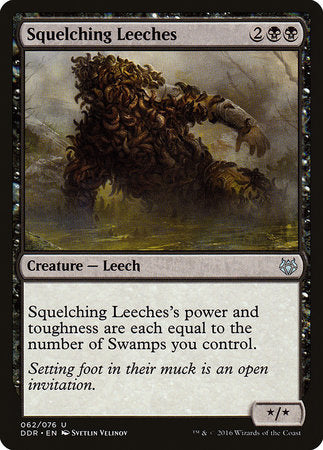 Squelching Leeches [Duel Decks: Nissa vs. Ob Nixilis] | Eastridge Sports Cards & Games