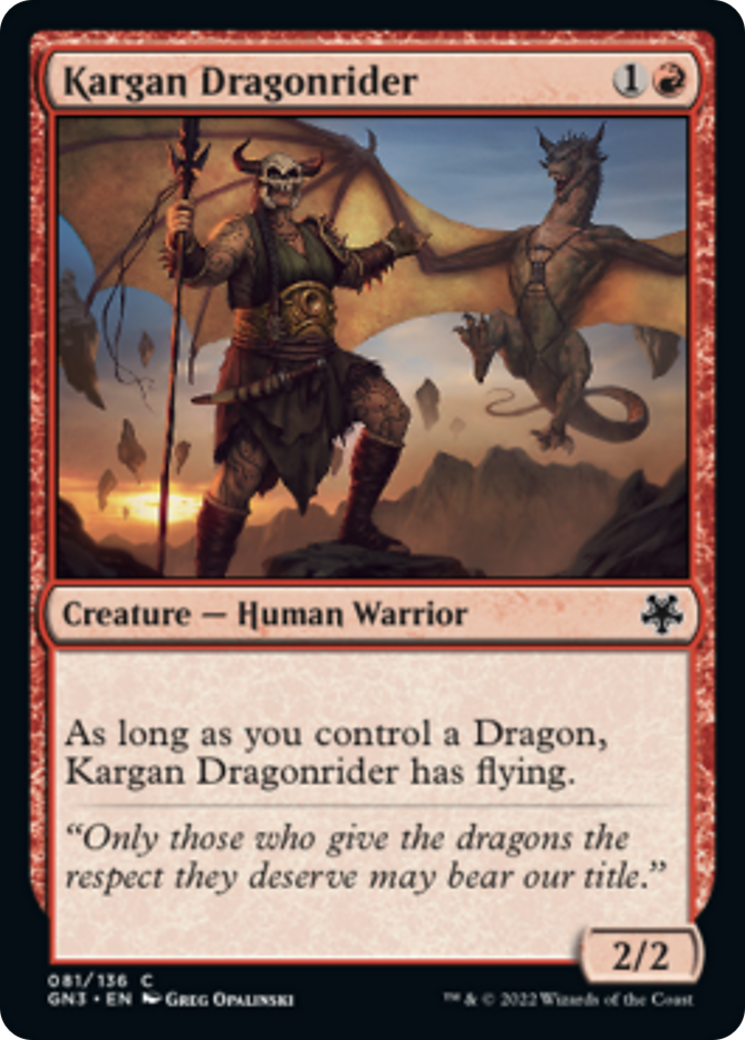 Kargan Dragonrider [Game Night: Free-for-All] | Eastridge Sports Cards & Games