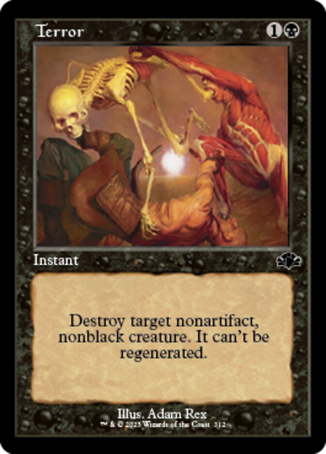 Terror (Retro) [Dominaria Remastered] | Eastridge Sports Cards & Games