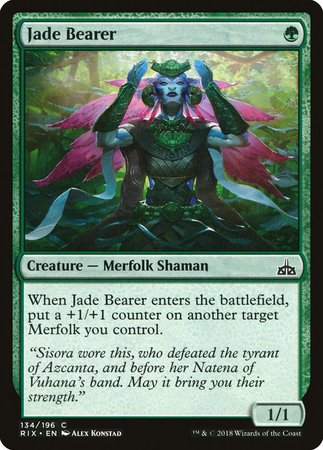 Jade Bearer [Rivals of Ixalan] | Eastridge Sports Cards & Games