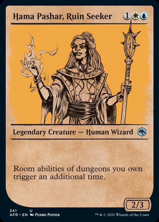 Hama Pashar, Ruin Seeker (Showcase) [Dungeons & Dragons: Adventures in the Forgotten Realms] | Eastridge Sports Cards & Games