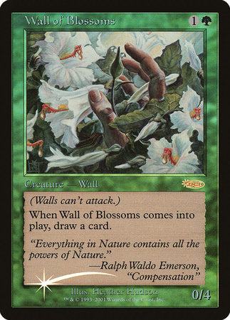 Wall of Blossoms [Friday Night Magic 2002] | Eastridge Sports Cards & Games