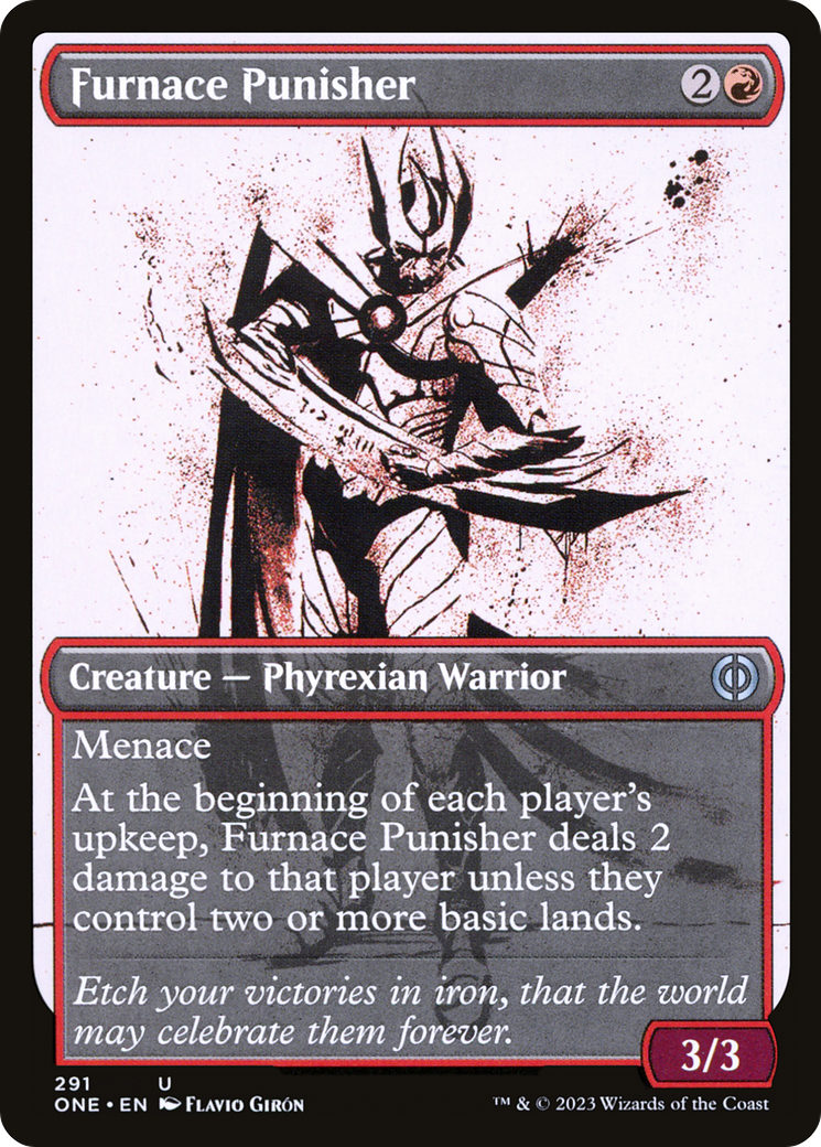 Furnace Punisher (Showcase Ichor) [Phyrexia: All Will Be One] | Eastridge Sports Cards & Games