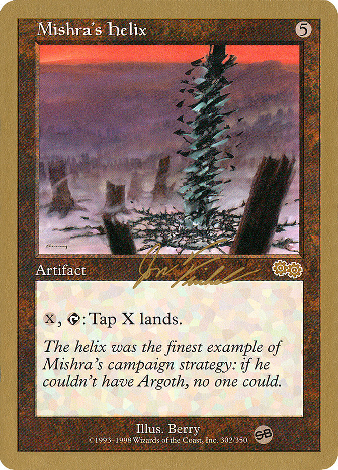 Mishra's Helix (Jon Finkel) (SB) [World Championship Decks 2000] | Eastridge Sports Cards & Games