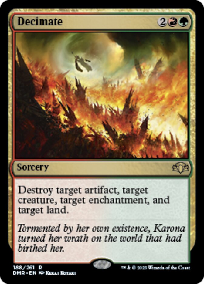 Decimate [Dominaria Remastered] | Eastridge Sports Cards & Games