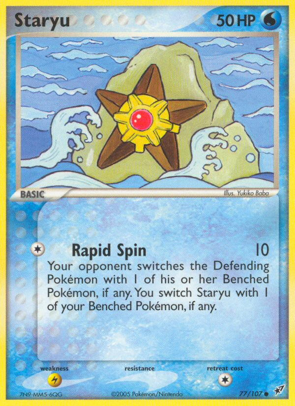 Staryu (77/107) [EX: Deoxys] | Eastridge Sports Cards & Games