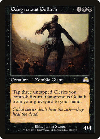 Gangrenous Goliath [Onslaught] | Eastridge Sports Cards & Games