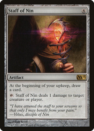 Staff of Nin [Magic 2013] | Eastridge Sports Cards & Games