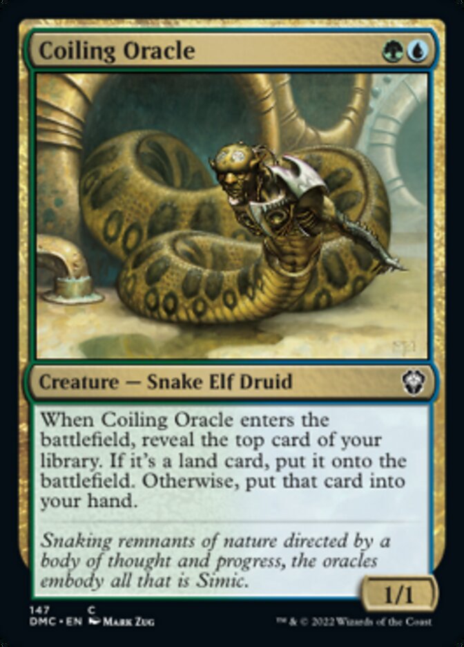 Coiling Oracle [Dominaria United Commander] | Eastridge Sports Cards & Games