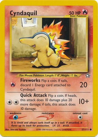 Cyndaquil (57/111) [Neo Genesis Unlimited] | Eastridge Sports Cards & Games