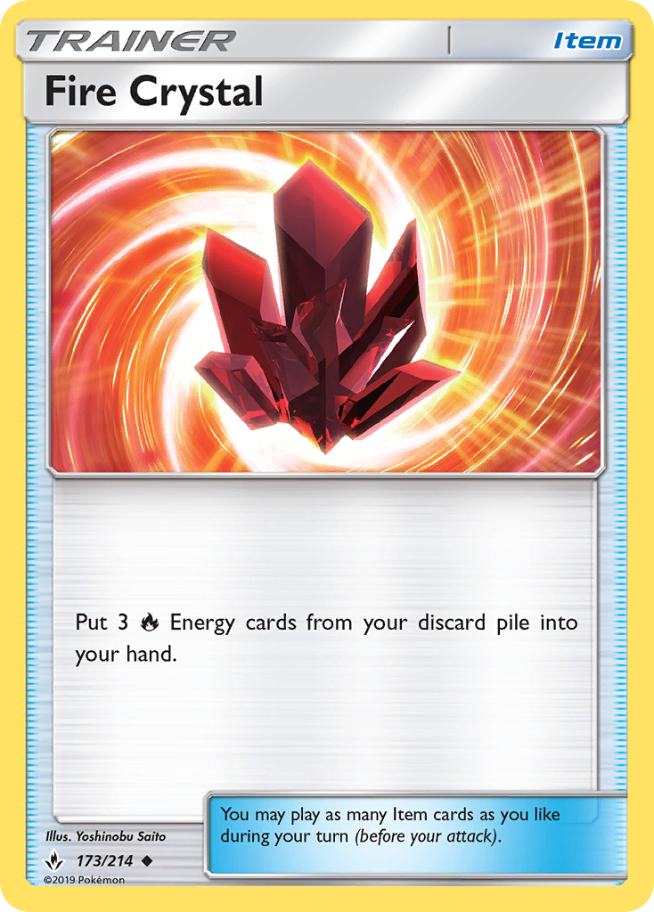 Fire Crystal (173/214) [Sun & Moon: Unbroken Bonds] | Eastridge Sports Cards & Games