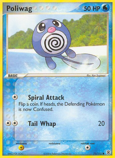 Poliwag (75/112) [EX: FireRed & LeafGreen] | Eastridge Sports Cards & Games