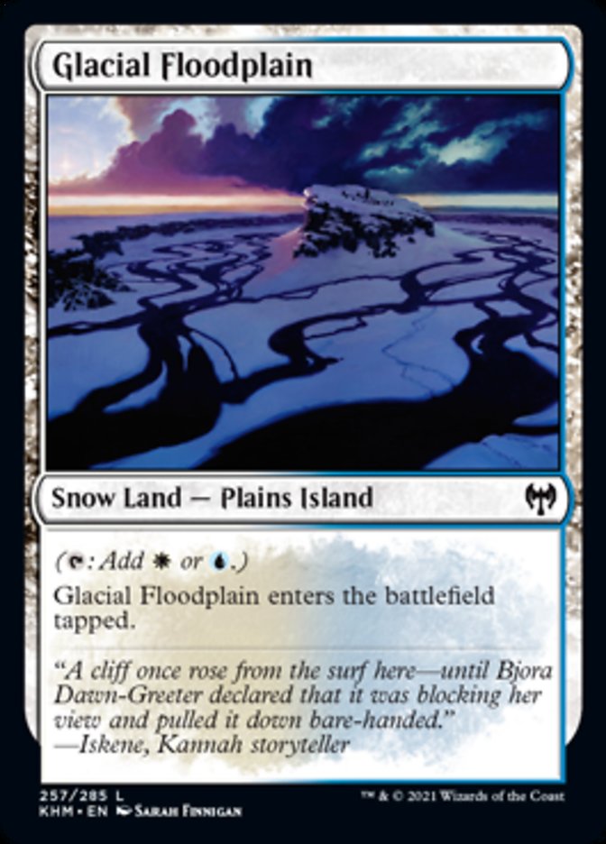 Glacial Floodplain [Kaldheim] | Eastridge Sports Cards & Games