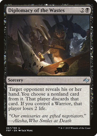 Diplomacy of the Wastes [Fate Reforged] | Eastridge Sports Cards & Games
