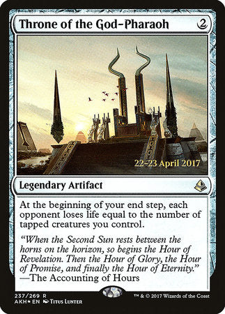 Throne of the God-Pharaoh [Amonkhet Promos] | Eastridge Sports Cards & Games
