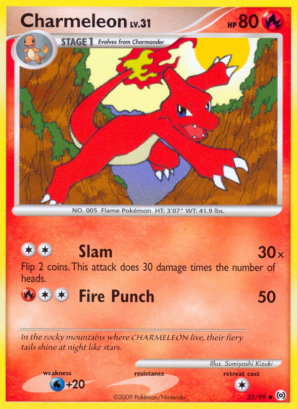 Charmeleon (35/99) [Platinum: Arceus] | Eastridge Sports Cards & Games