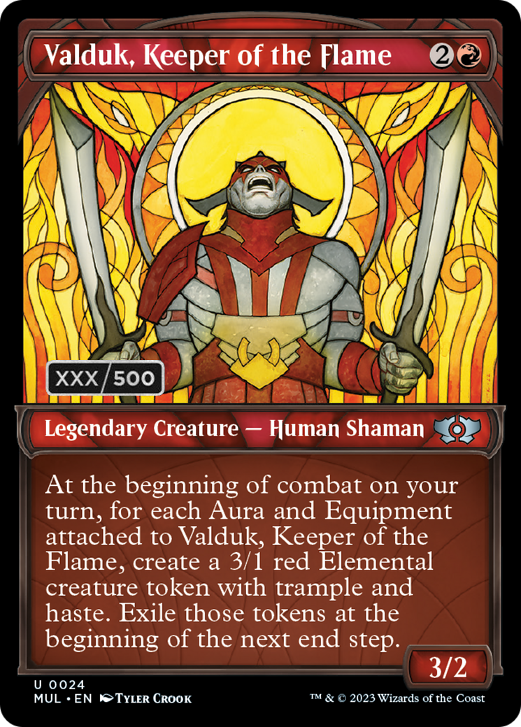 Valduk, Keeper of the Flame (Serialized) [Multiverse Legends] | Eastridge Sports Cards & Games