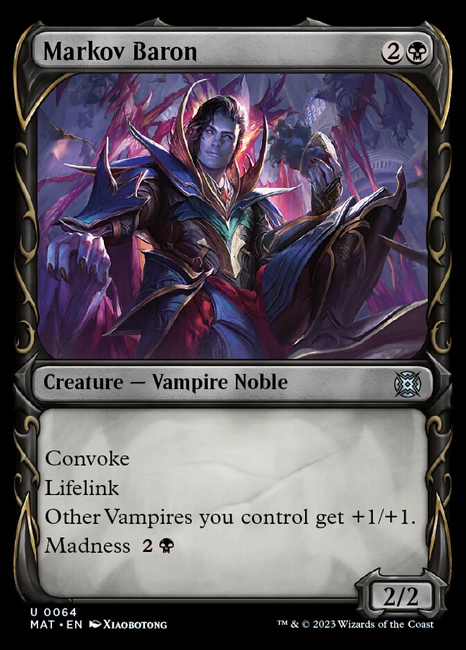Markov Baron (Showcase) [March of the Machine: The Aftermath] | Eastridge Sports Cards & Games