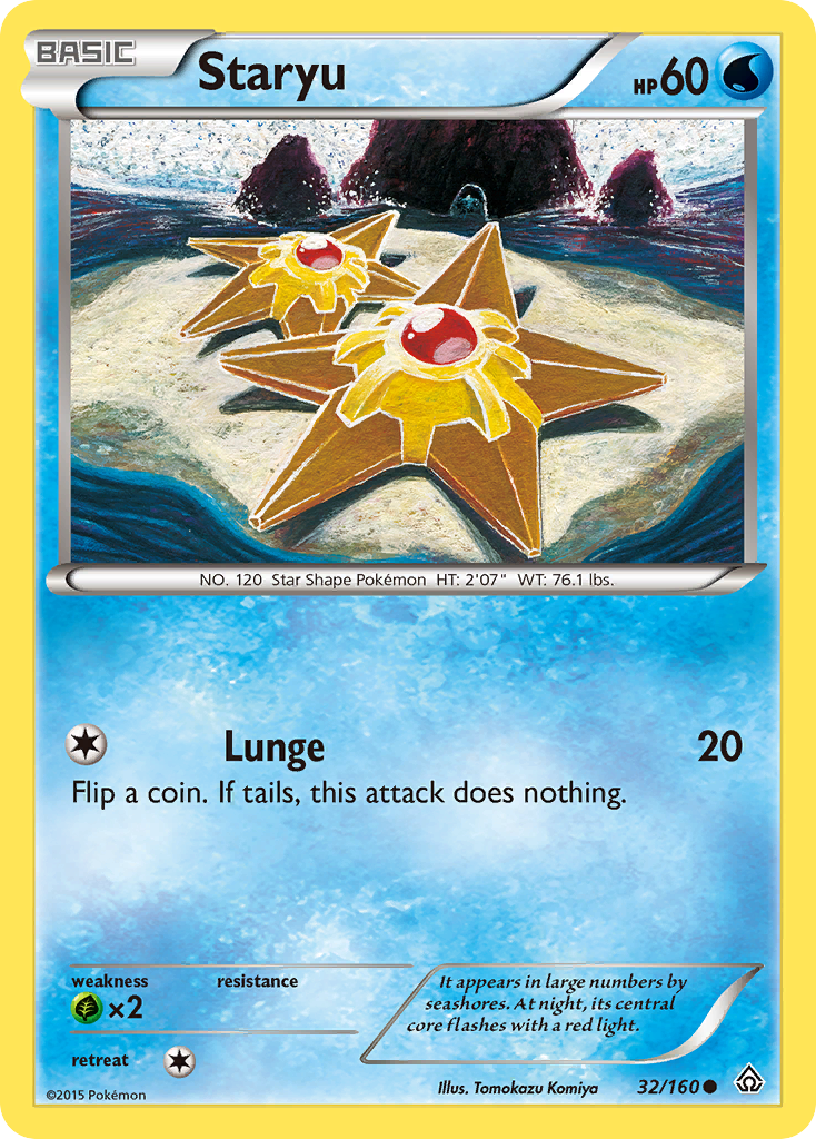 Staryu (32/160) [XY: Primal Clash] | Eastridge Sports Cards & Games