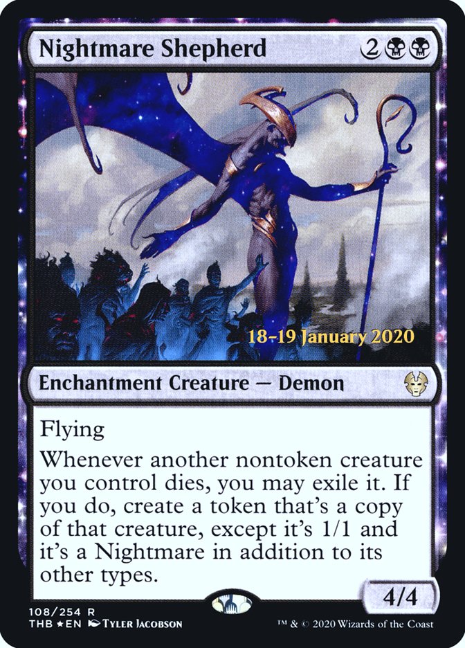 Nightmare Shepherd [Theros Beyond Death Prerelease Promos] | Eastridge Sports Cards & Games