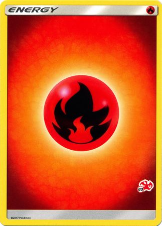 Fire Energy (Charizard Stamp #20) [Battle Academy 2020] | Eastridge Sports Cards & Games