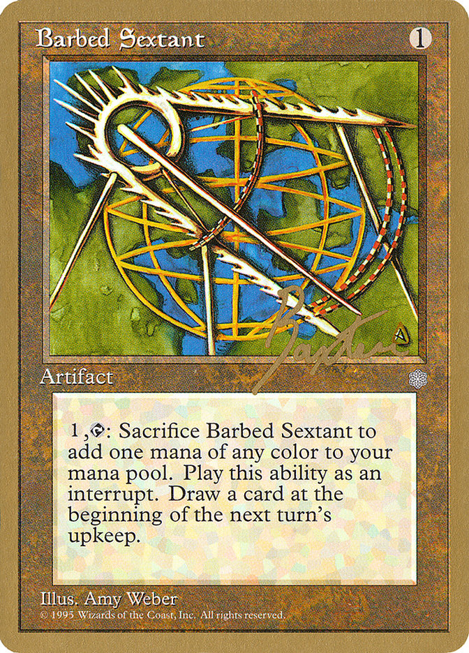 Barbed Sextant (George Baxter) [Pro Tour Collector Set] | Eastridge Sports Cards & Games