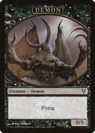 Demon Token [Avacyn Restored Tokens] | Eastridge Sports Cards & Games