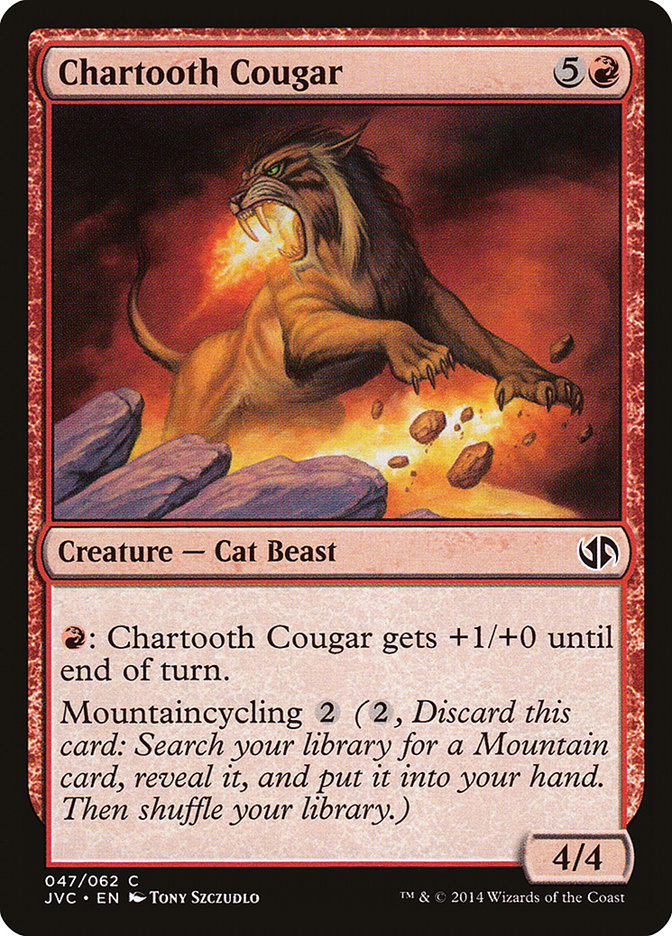 Chartooth Cougar [Duel Decks Anthology] | Eastridge Sports Cards & Games