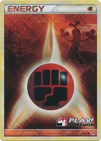 Fighting Energy (93/95) (Play Pokemon Promo) [HeartGold & SoulSilver: Call of Legends] | Eastridge Sports Cards & Games