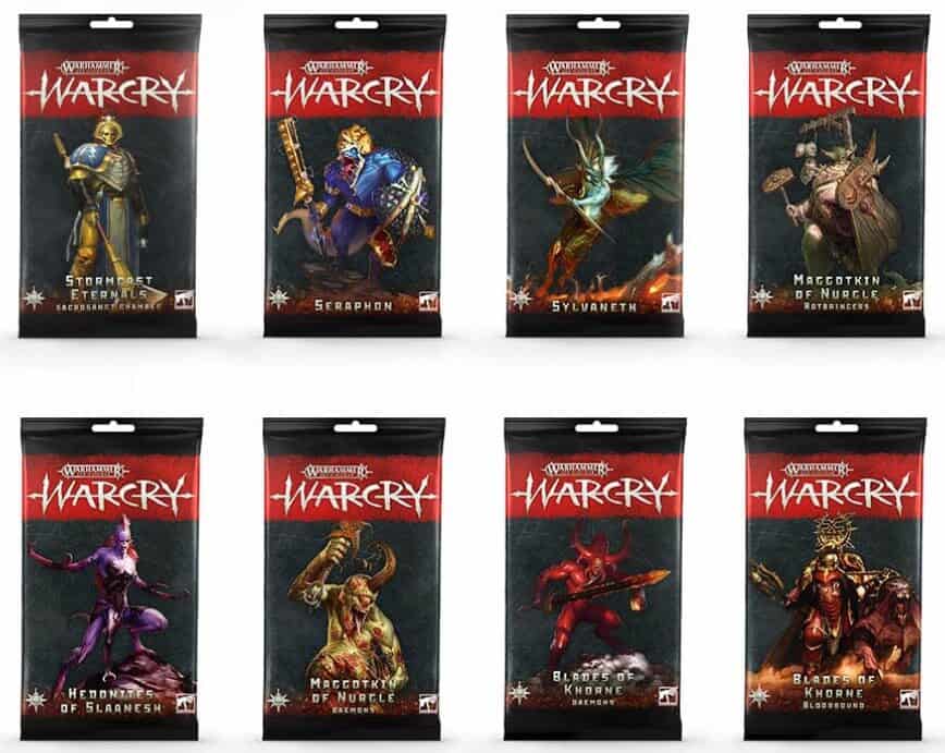 Warcry: Hedonites of Slaanesh Card Pack | Eastridge Sports Cards & Games
