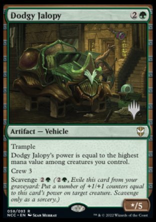 Dodgy Jalopy (Promo Pack) [Streets of New Capenna Commander Promos] | Eastridge Sports Cards & Games