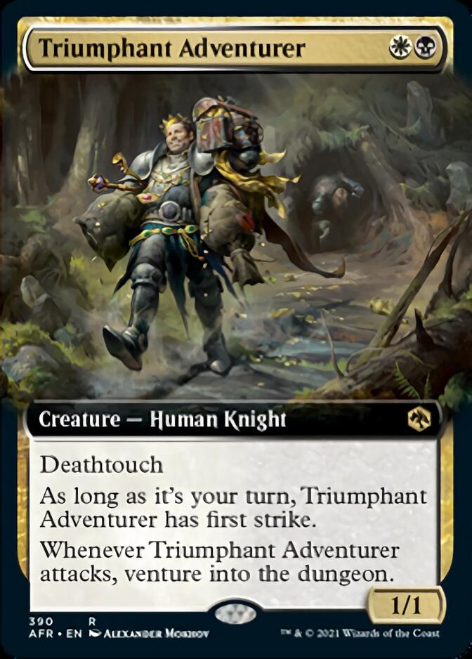 Triumphant Adventurer (Extended) [Dungeons & Dragons: Adventures in the Forgotten Realms] | Eastridge Sports Cards & Games