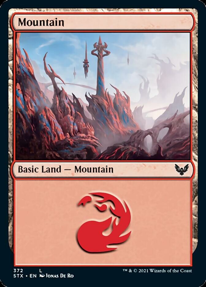 Mountain (#372) [Strixhaven: School of Mages] | Eastridge Sports Cards & Games
