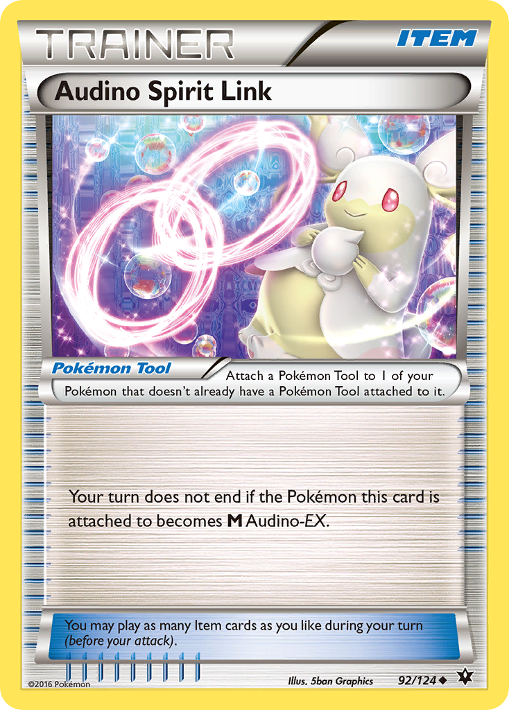 Audino Spirit Link (92/124) [XY: Fates Collide] | Eastridge Sports Cards & Games