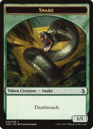 Snake Token [Amonkhet Tokens] | Eastridge Sports Cards & Games