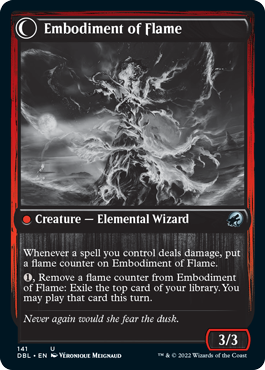 Flame Channeler // Embodiment of Flame [Innistrad: Double Feature] | Eastridge Sports Cards & Games