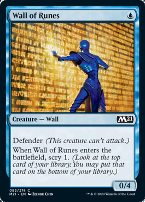 Wall of Runes [Core Set 2021] | Eastridge Sports Cards & Games