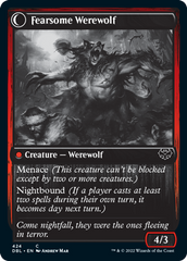 Fearful Villager // Fearsome Werewolf [Innistrad: Double Feature] | Eastridge Sports Cards & Games