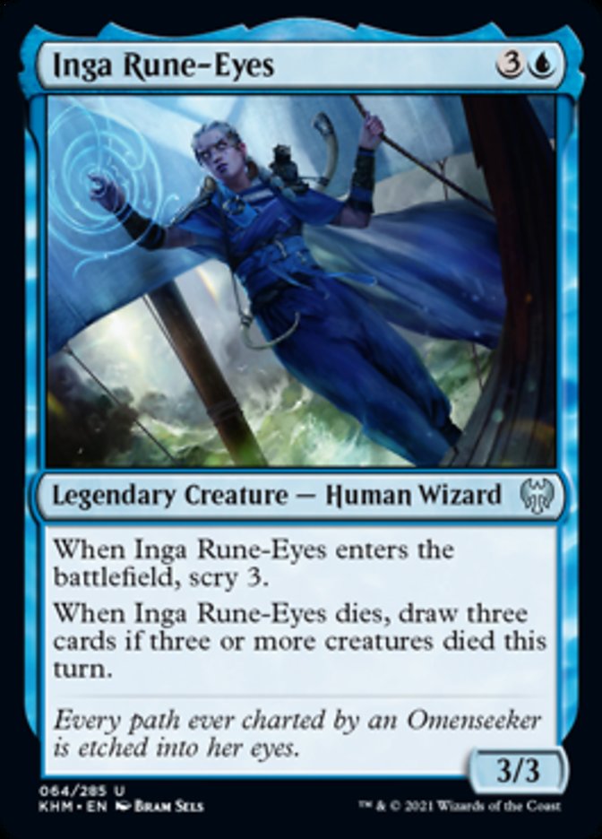 Inga Rune-Eyes [Kaldheim] | Eastridge Sports Cards & Games