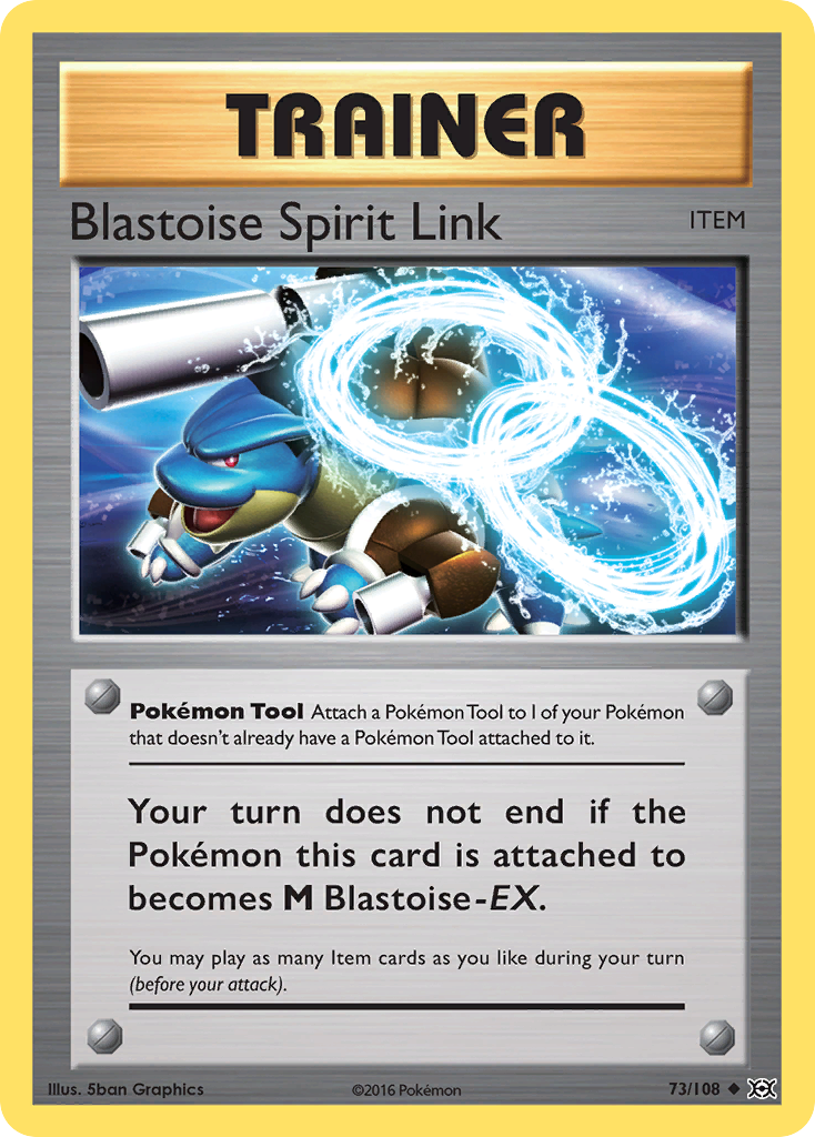 Blastoise Spirit Link (73/108) [XY: Evolutions] | Eastridge Sports Cards & Games