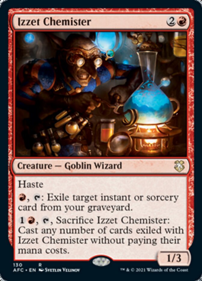 Izzet Chemister [Dungeons & Dragons: Adventures in the Forgotten Realms Commander] | Eastridge Sports Cards & Games
