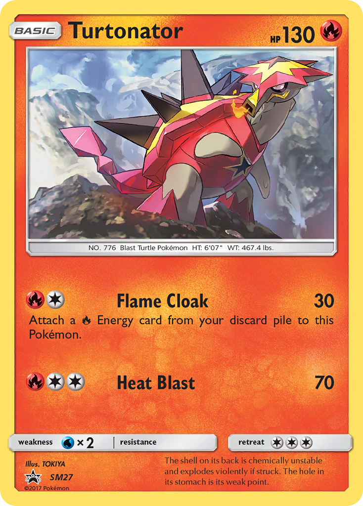 Turtonator (SM27) [Sun & Moon: Black Star Promos] | Eastridge Sports Cards & Games