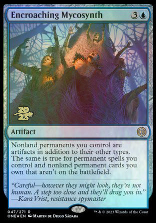 Encroaching Mycosynth [Phyrexia: All Will Be One Prerelease Promos] | Eastridge Sports Cards & Games